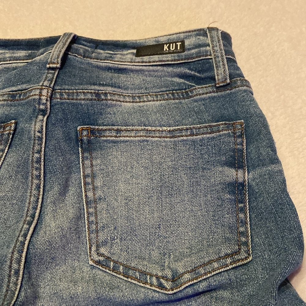 KUT From The Cloth Size 0 RACHAEL High Rise Fab Ab Mom Jean - Picture 10 of 12